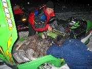 Snowmobiling in Western New York