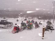 Snowmobiling in Western New York