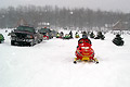 Snowmobiling in Western New York